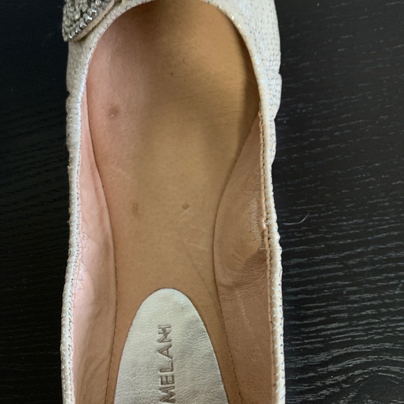 Antonio Melani Petra Flat Leather Shoes Size 8.5, Fits Size 8 Foot - Picture 6 of 10